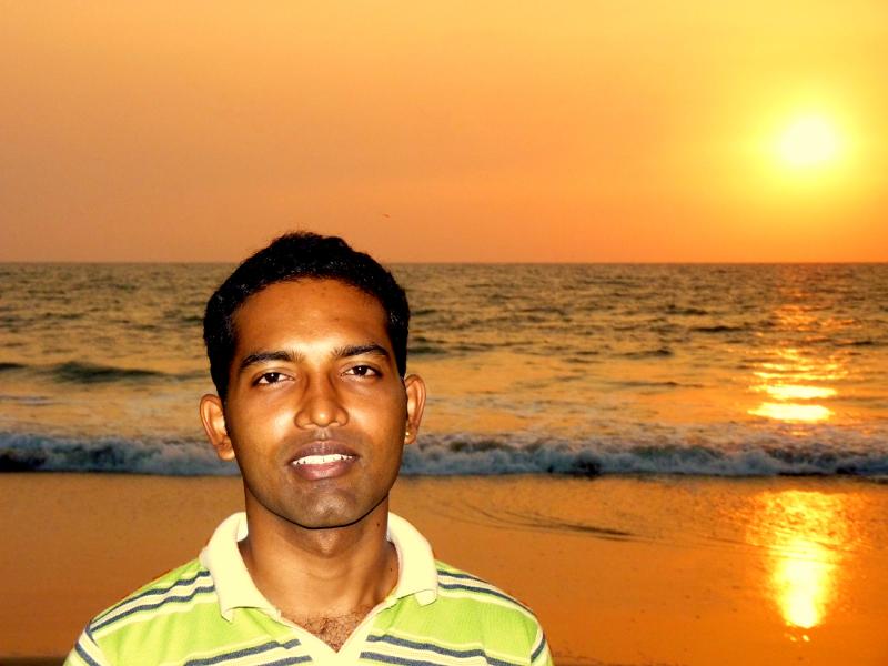 Praveen Lobo at Hejmadi Beach