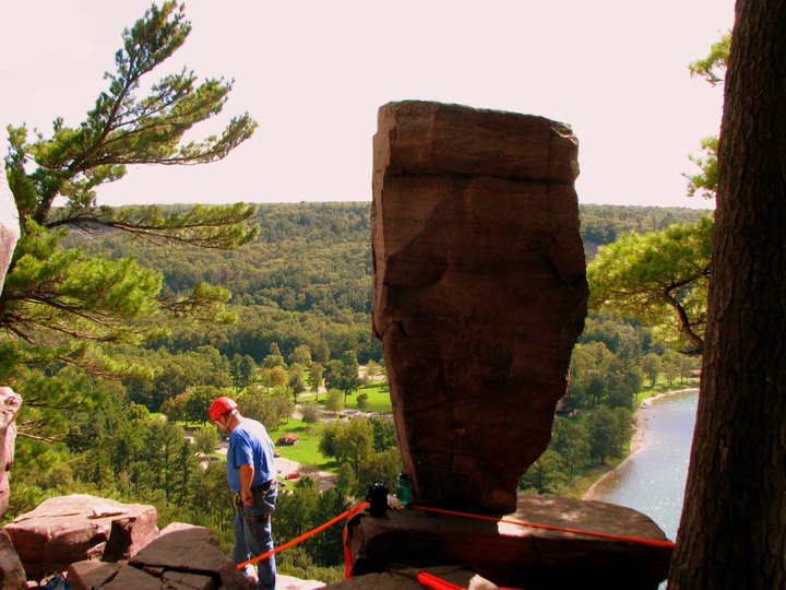 Balanced Rocks at Devil's Lake State Park, Wisconsin