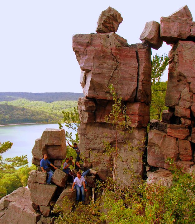 Devil's Doorway, Devil's Lake State Park, Wisconsin