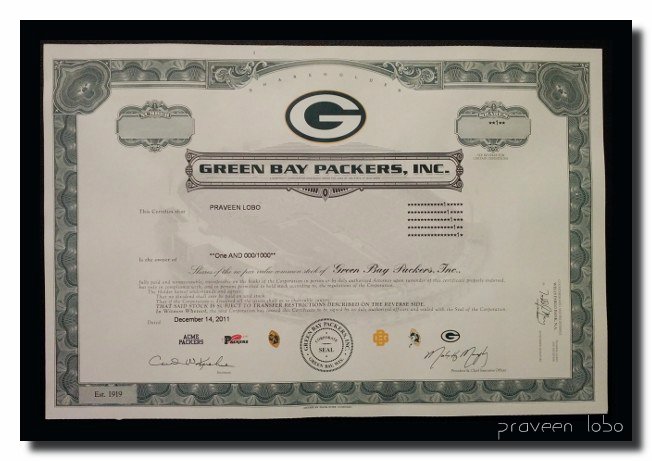 Indian Green Bay Packer owner